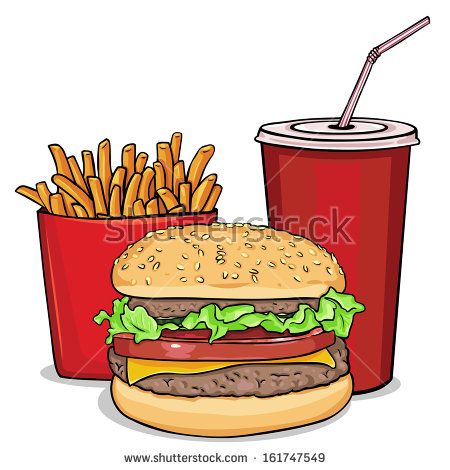 450x470 Image Result For Cheeseburger And Fries Cartoon Food Prints