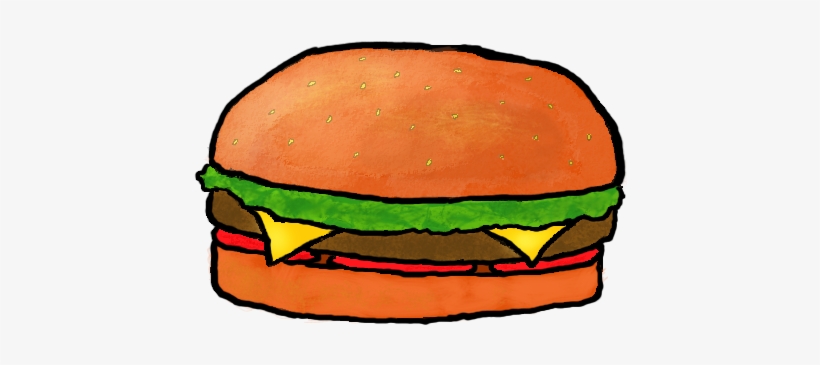 Burger Drawing | Free download on ClipArtMag