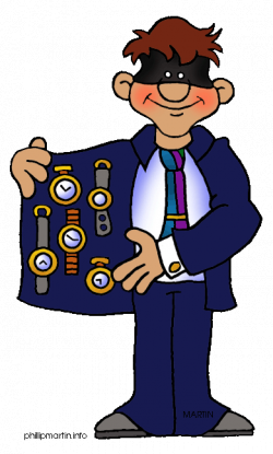 250x415 criminal drawing burglar, picture