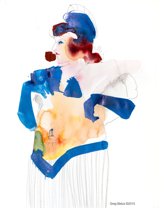 661x850 burlesque night greg betza illustration