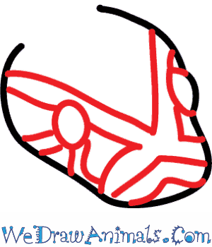 300x350 how to draw an african rock python