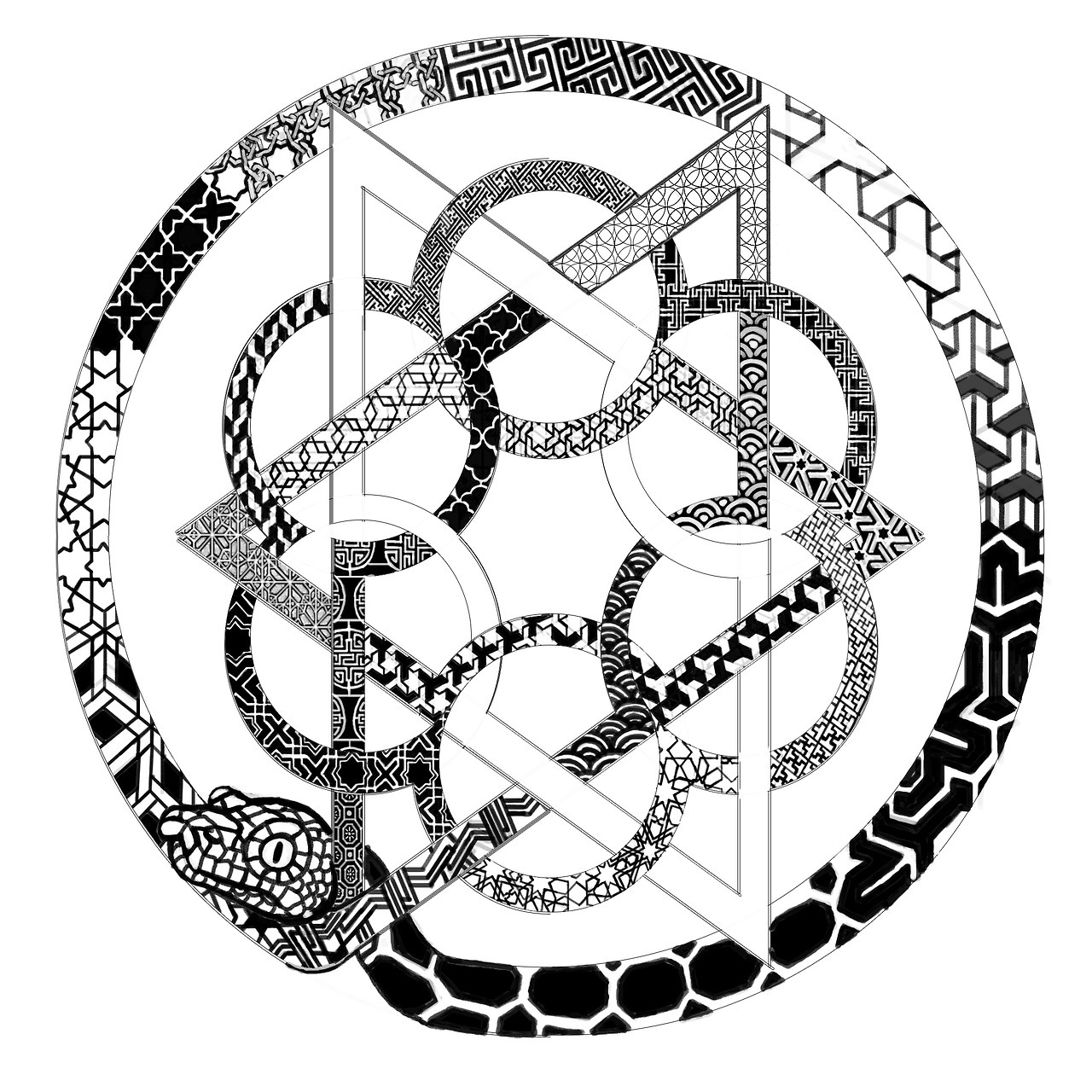 Burmese Python Drawing | Free download on ClipArtMag