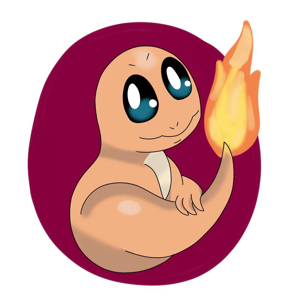 1024x1024 flaming charmander, let him burn! artdrawing amino