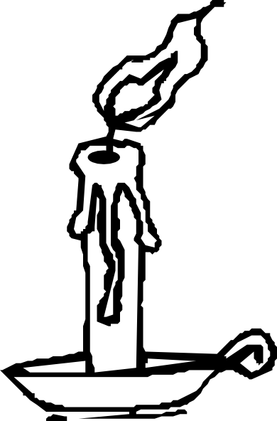 390x592 Candlestick Drawing Gothic Transparent Png Clipart Free Download