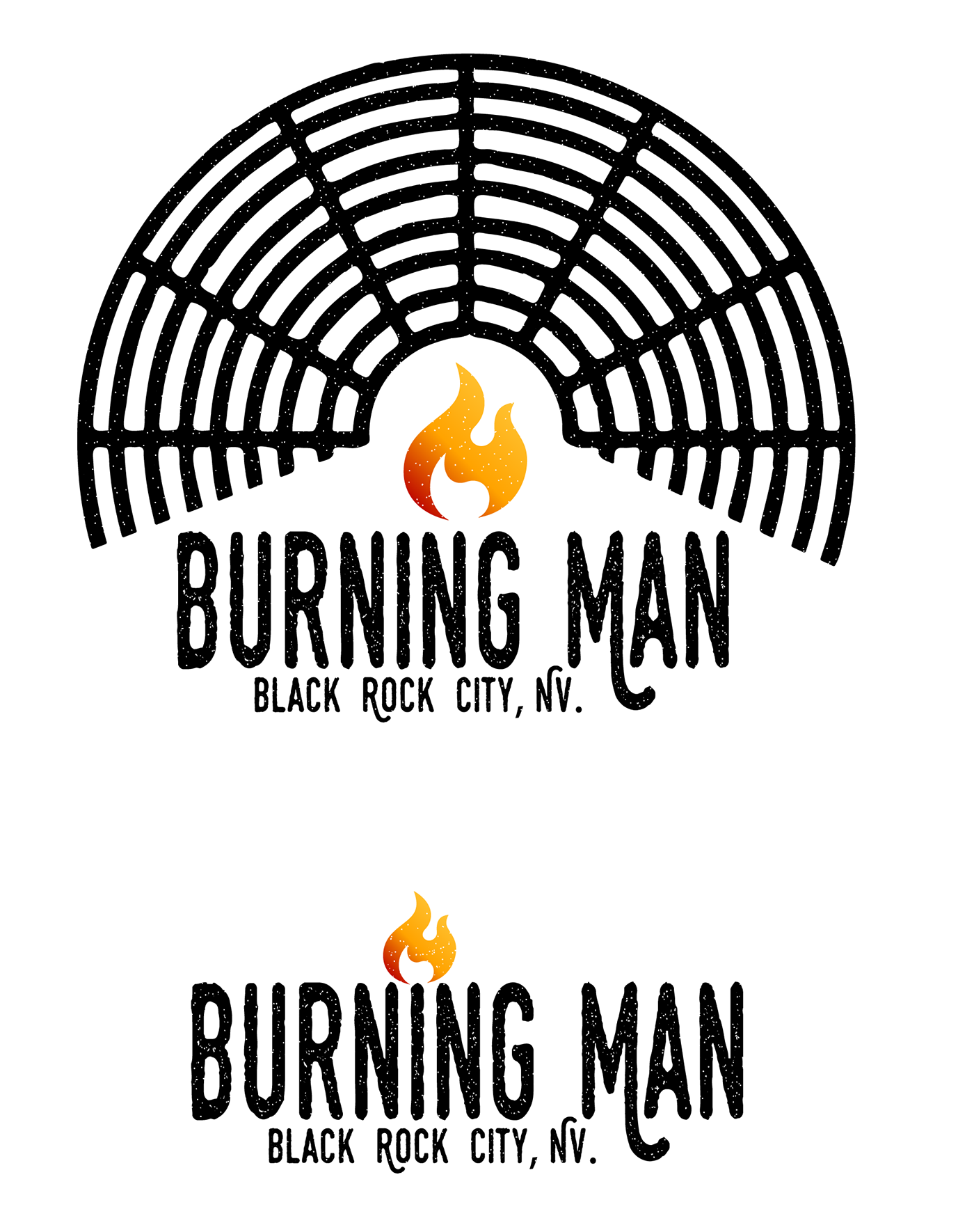 1400x1770 Burning Man Brand Package On Behance