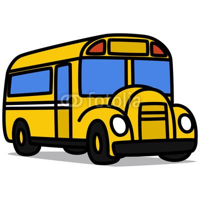 400x400 Cartoon School Bus Cartoon Car School Bus