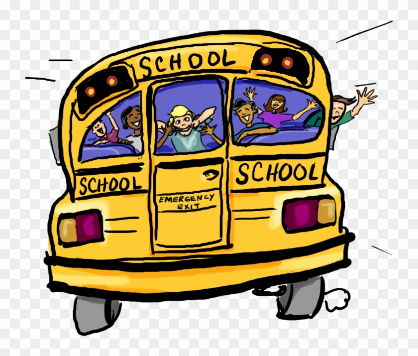 840x715 School Bus Clip Art Png