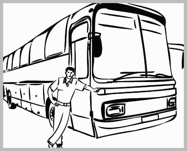 600x486 Bus Safety Coloring Pages Elegant New Buses Coloring Pages Design