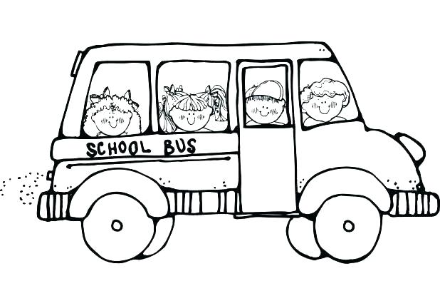 618x408 School Bus Drawing Template Definition English
