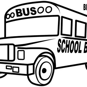 336x336 Bus Drawing Easy A Step