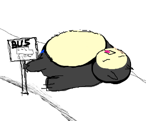 300x250 my neighbor totoro but with snorlax