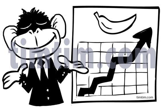 572x381 Free Drawing Of Monkey Business Bw From The Category Business