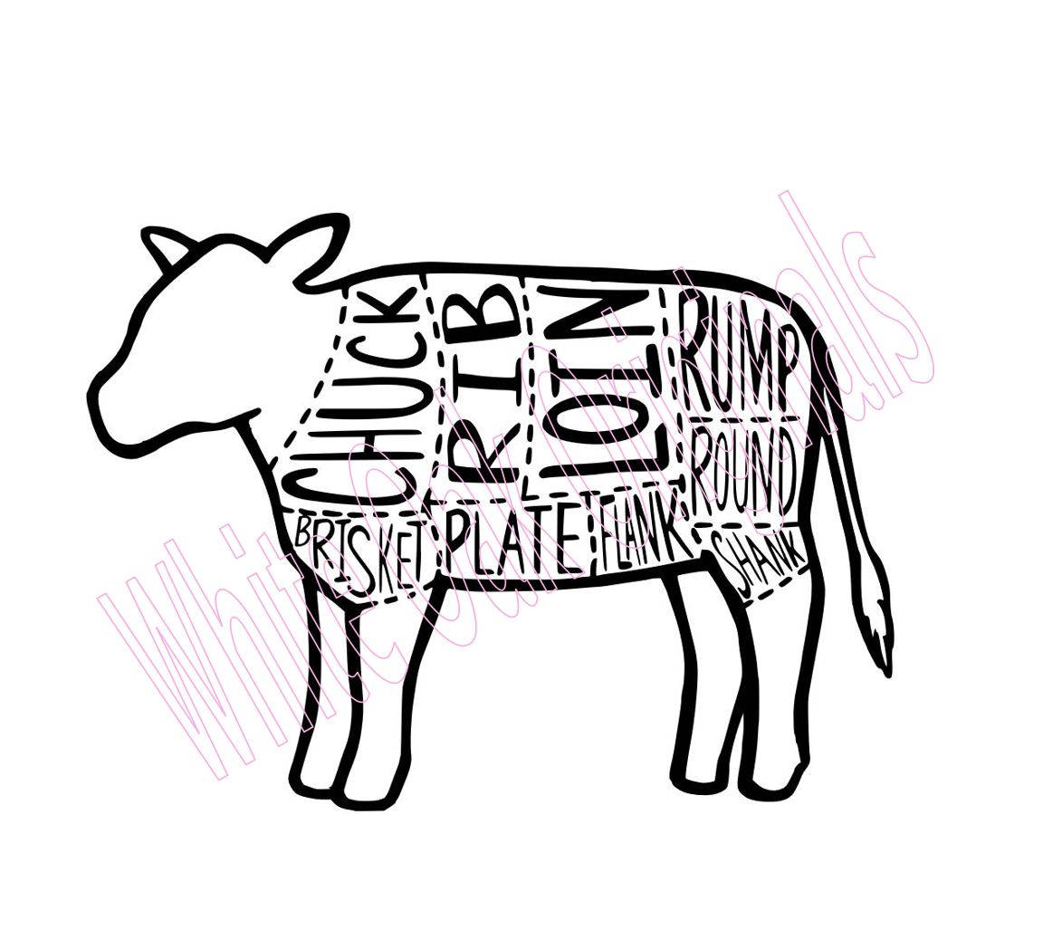 1152x1048 beef butcher chart etsy