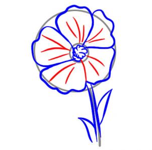 302x298 How To Draw A Buttercup, Step