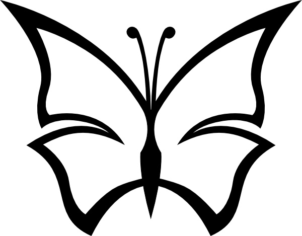 600x469 Abstract Butterfly Clip Art Free Vector In Open Office Drawing