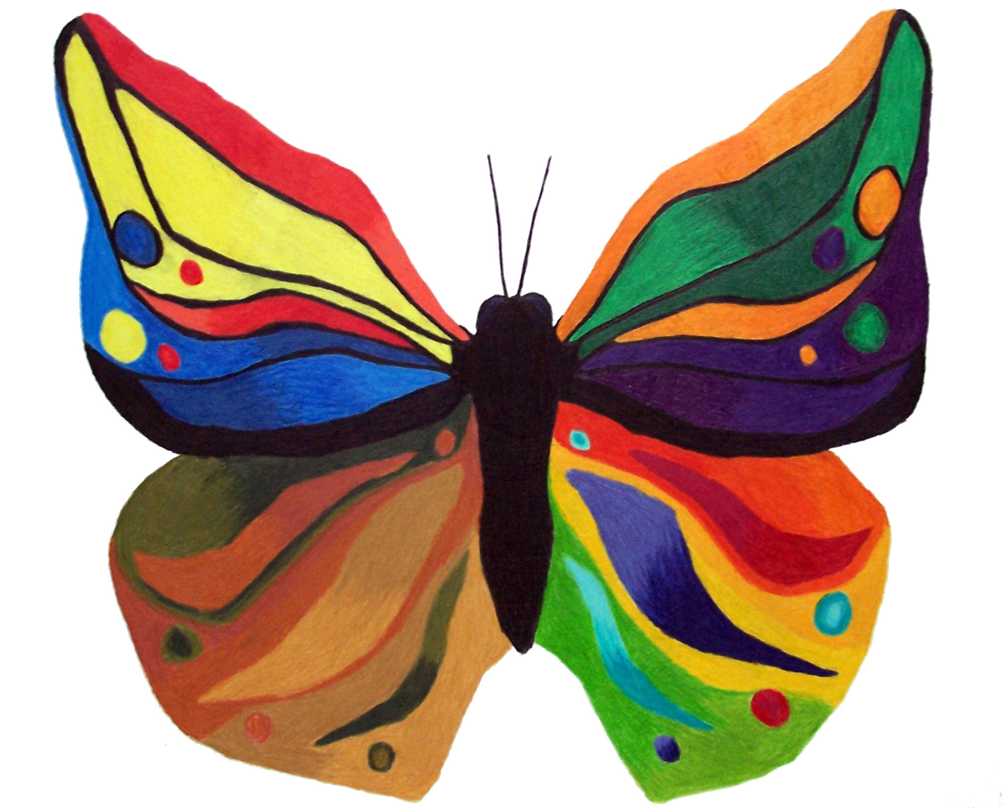 2016x1620 Butterfly Drawings, Art Ideas Design Trends