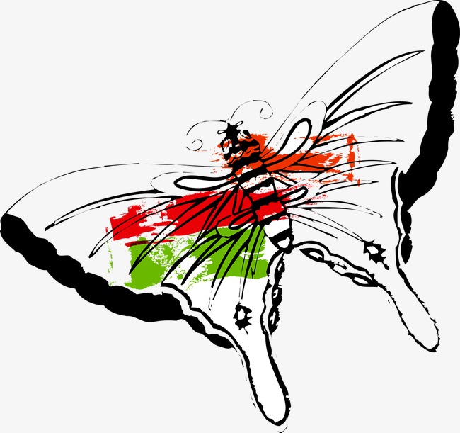 650x611 drawing butterfly, butterfly clipart, watercolor, butterfly png