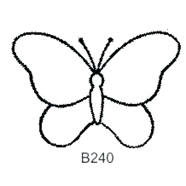 600x600 Monarch Butterfly Outline Drawing A Butterfly Butterflies Outline