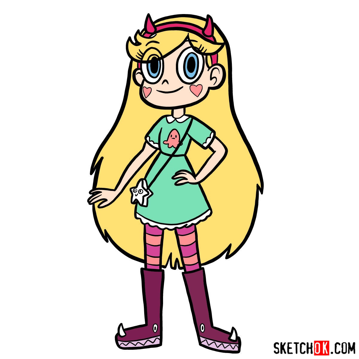 1200x1200 How To Draw Star Butterfly