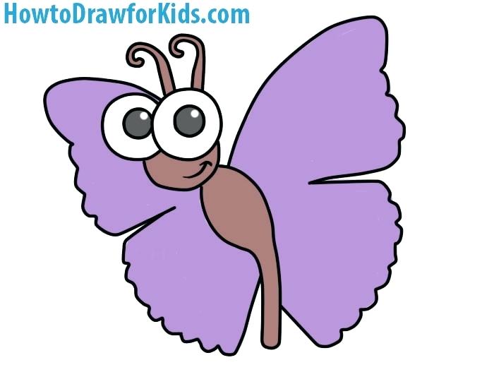 700x544 Butterflies To Draw So Today We Showed You How To Draw Butterfly