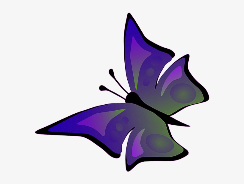 820x617 Flying Butterfly Clipart
