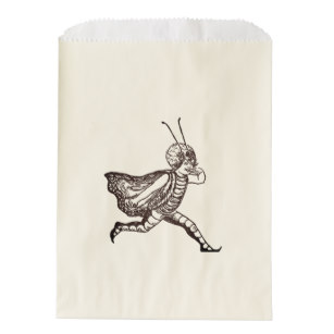 307x307 Butterfly Girl Favor Bags Zazzle