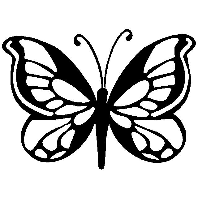 640x640 Butterfly Stencils Monarch Butterfly Stencil Stencils