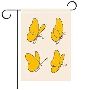 355x355 Custom Personalized Garden Flag Outdoor Flag Set