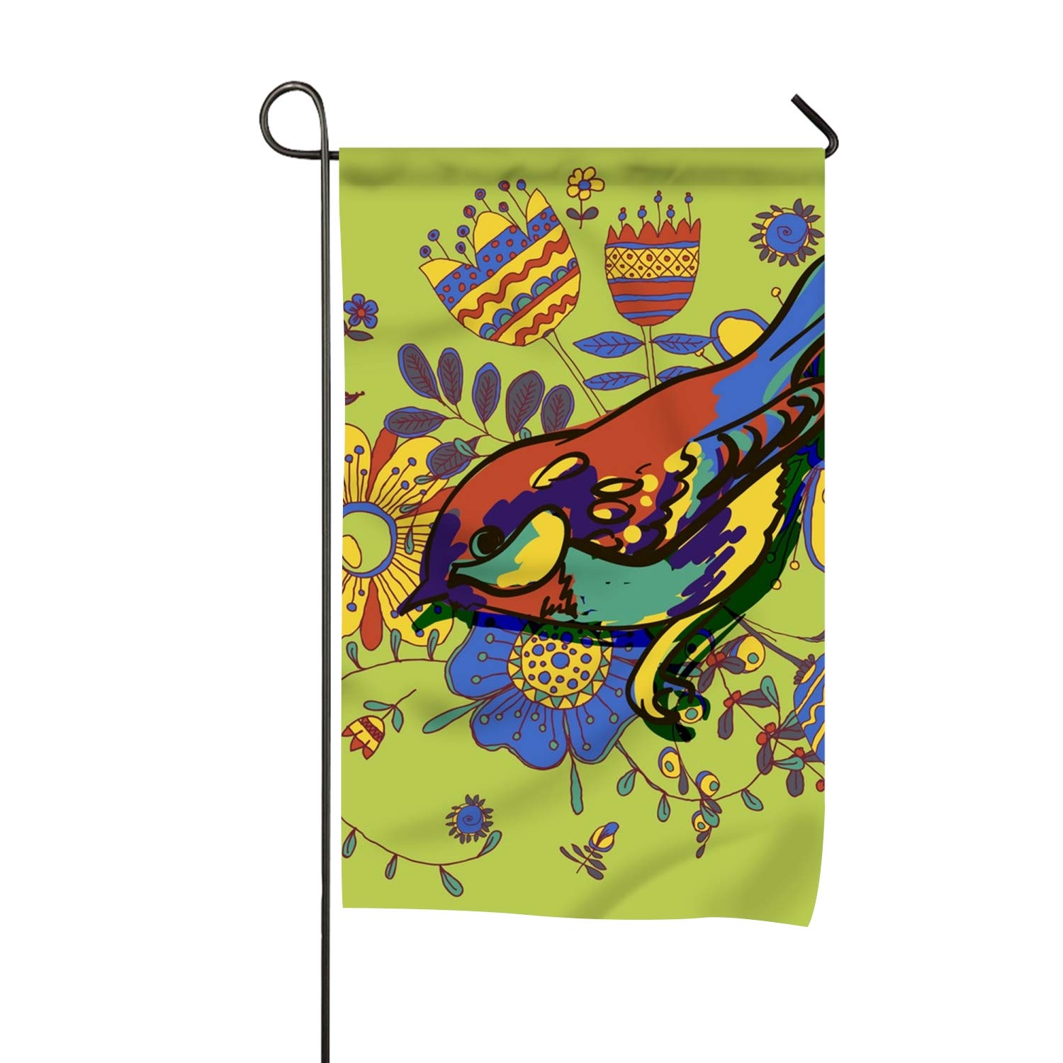 1500x1500 Pillo Home Accents Garden Flag, Butterfly Cross