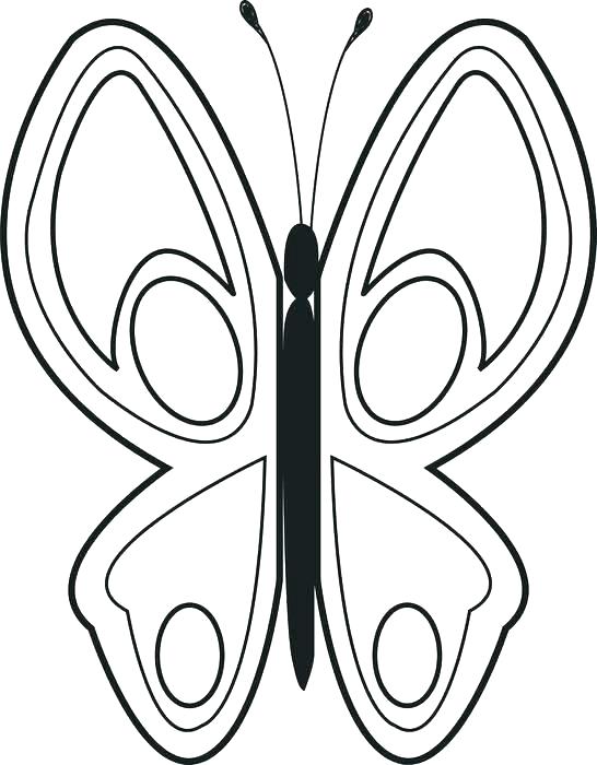 546x700 Monarch Butterfly Coloring Pages Free Printable