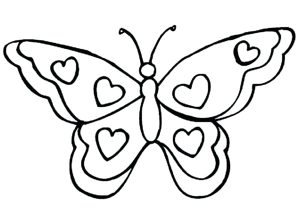 1024x766 Free Printable Coloring Pages Of Butterflies Billtab