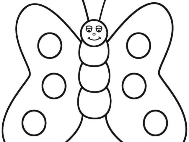 Butterfly Line Drawing | Free download on ClipArtMag