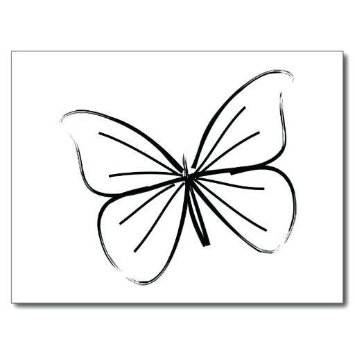 512x512 Simple Butterfly Drawing Butterfly Easy Drawings
