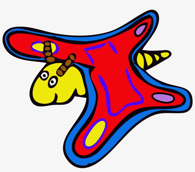 820x722 Butterfly Net Drawing