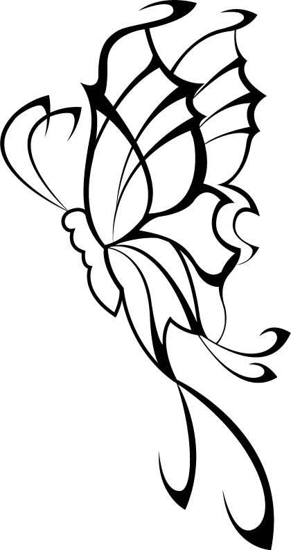 420x792 Tribal Butterfly Tattoo Designs Design Butterfly Tattoos Tattoos
