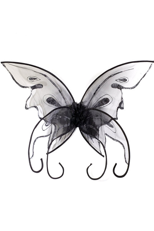 500x750 Black Butterfly Wings