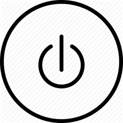 250x250 Switch Drawing Power Button, Picture