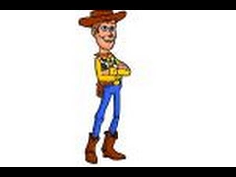 480x360 How To Draw Woody From Toy Story