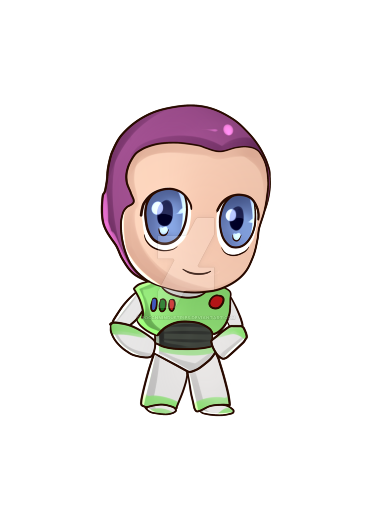 752x1063 Chibi Buzz Lightyear For Print