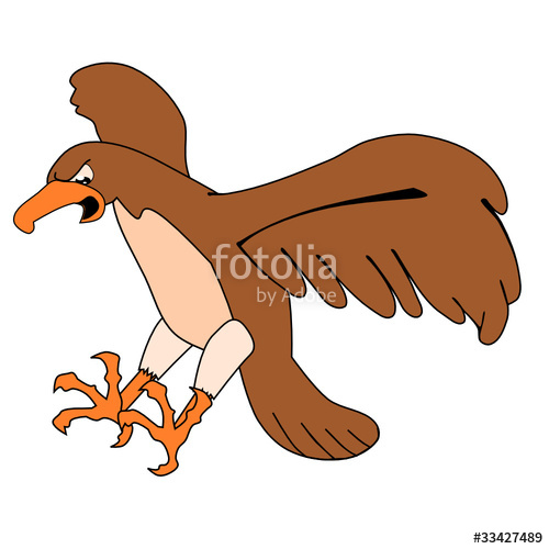 500x500 Illustration Of A Buzzard Stock Image And Royalty Free Vector