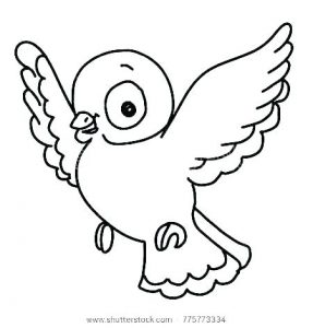 287x300 How To Draw Coloring Cute Birds Of Your Favorite Coloring Pages
