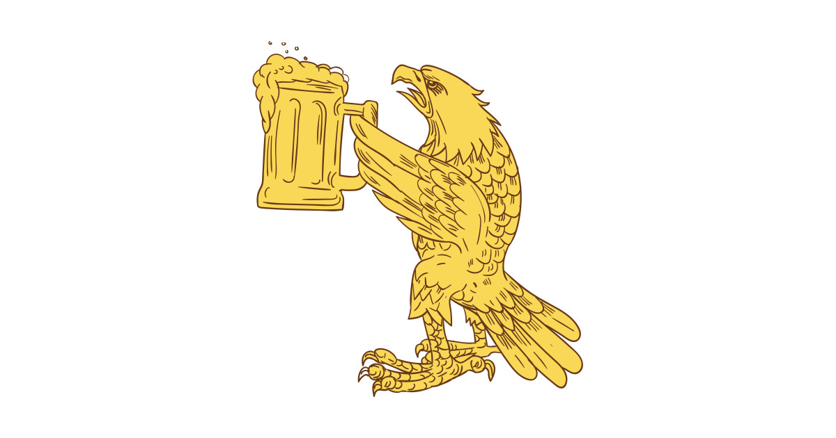 1200x630 american bald eagle beer stein drawing