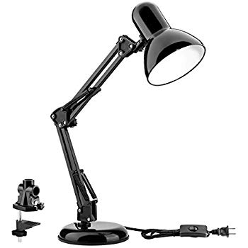 350x350 Le Swing Arm Desk L C Clamp Table L Flexible Arm, Classic