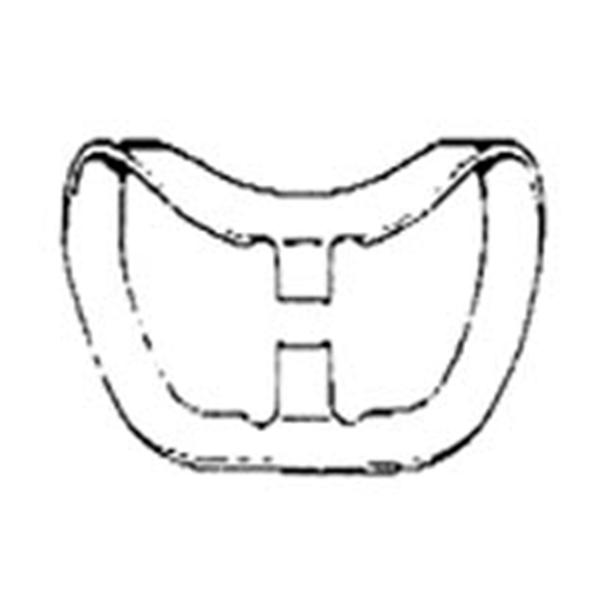 600x600 rubber dam clamp wingless c style ea