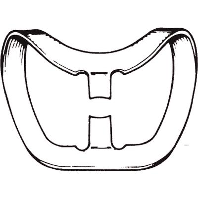 400x400 rubber dam clamps