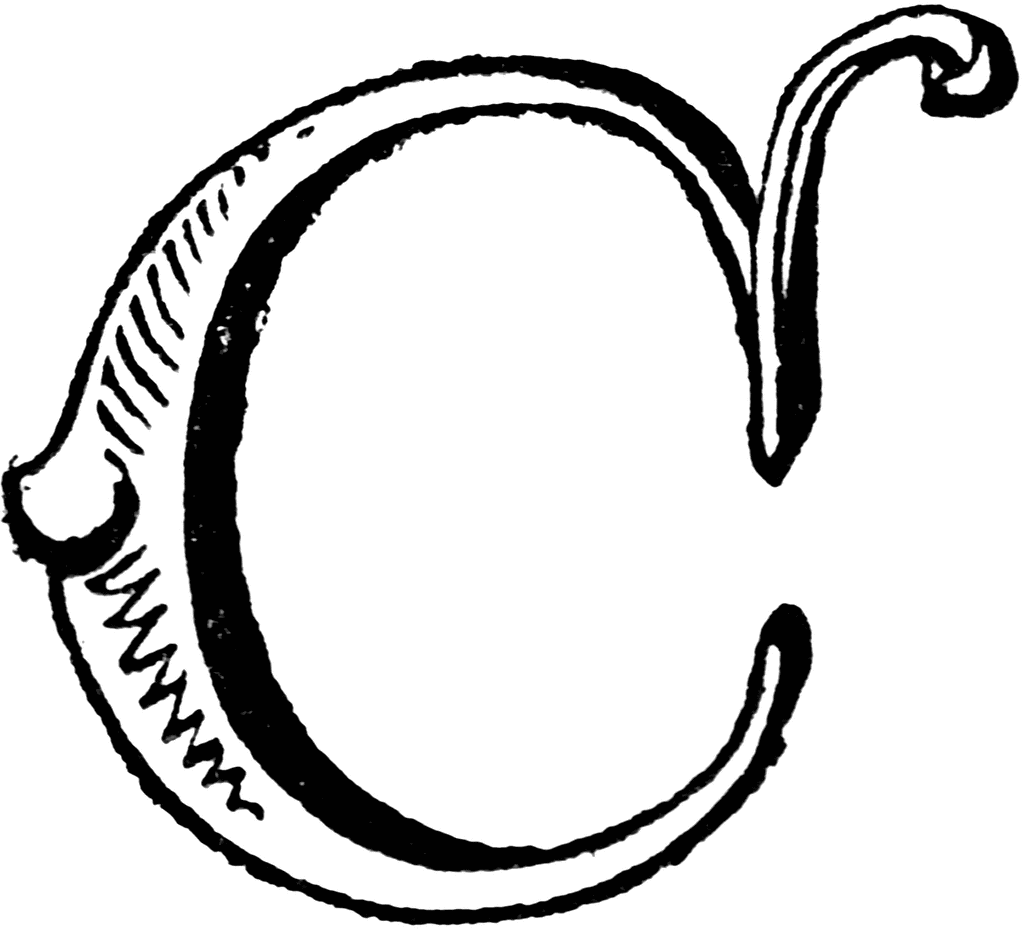 1024x930 Line Drawing Letter C C Is For Carlyn Lettering, Letter C