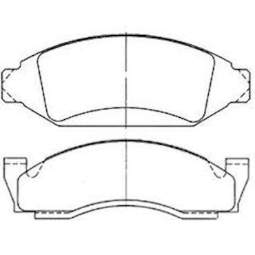 370x370 Pastilha Freio Ford Gm