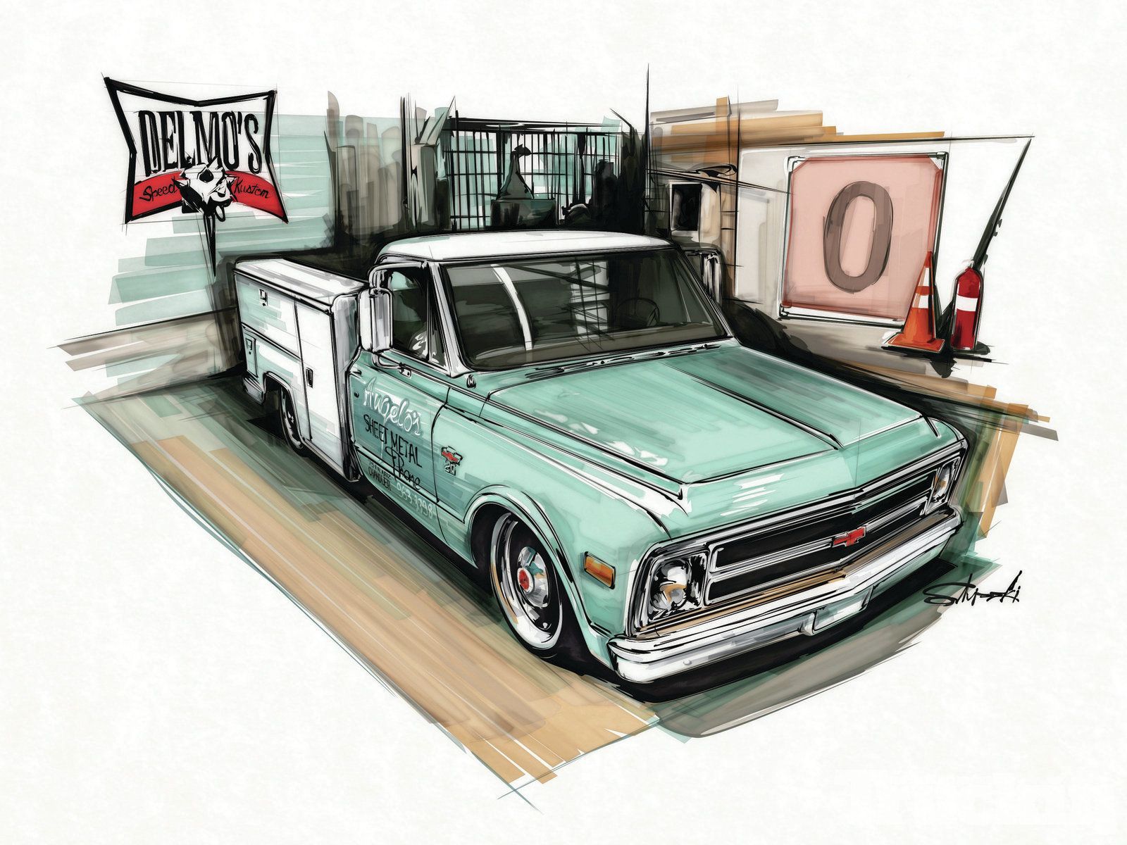 1600x1200 Work Truck Model Car Inspiration Truck Art, Automotive Art, Trucks