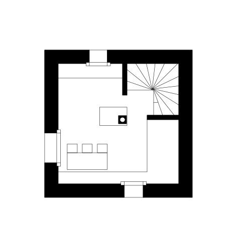 472x481 gallery of mountain cabin marte marte architects