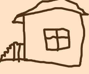 300x250 House In Night